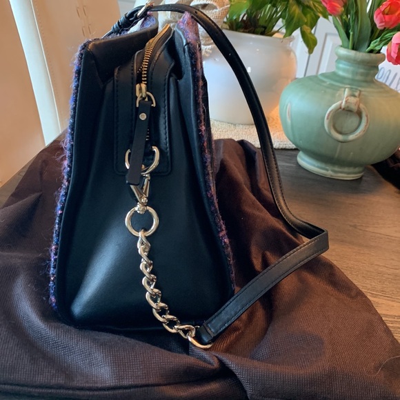 EUC Kate Spade Emerson Olivera Tweed Handbag - Picture 2 of 11